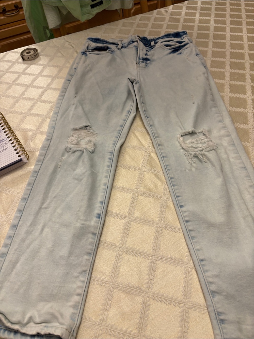 ANA Light Blue Distressed Women’s Jeans